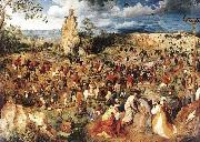 Pieter Bruegel Christ Carrying the Cross oil painting artist